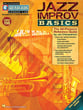 Jazz Play Along #150 Jazz Improv Basics Book with Online Audio Access cover